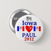 Strijdpad 2012 Iowa Ronde Button 5,7 Cm (Voorkant /achterkant)
