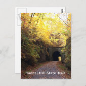 Strijdpad voor Illinois Tunnel Hill Briefkaart (Voorkant / Achterkant)