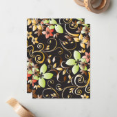 Strijdpapier 4 notitiekaartje (Voorkant / Achterkant in situ)