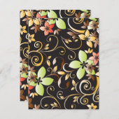 Strijdpapier 4 notitiekaartje (Voorkant / Achterkant)