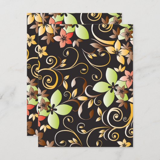 Strijdpapier 4 notitiekaartje (Voorkant / Achterkant)