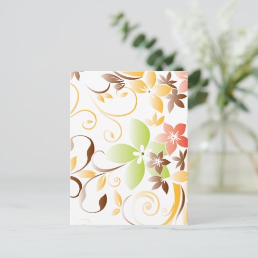 Strijdpapier 5 feestdagenkaart (Staand voorkant)