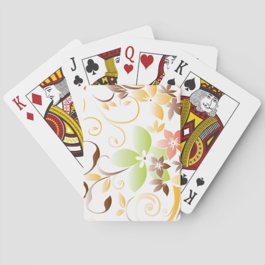 Strijdpapier 5 pokerkaarten (Achterkant)