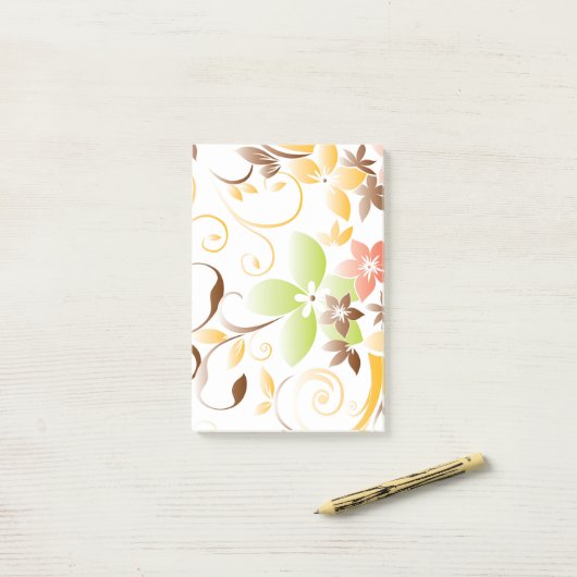 Strijdpapier 5 post-it® notes (Op bureau)