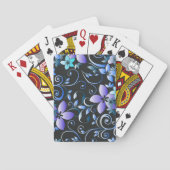 Strijdpapier 6 pokerkaarten (Achterkant)