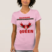 Strijdster Koningin: Keniaanse vrouw vieren T-shirt (Voorkant)