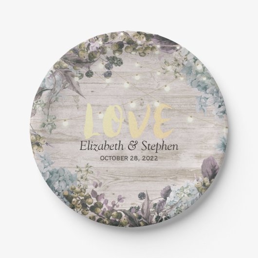 Strijdvesten en touwen van het huwelijk papieren bordje (Voorkant)