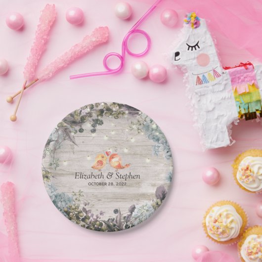 Strijdvesten en touwen van het huwelijk papieren bordje (Feest)