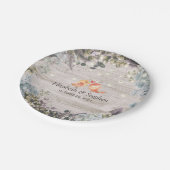 Strijdvesten en touwen van het huwelijk papieren bordje (Gekanteld)