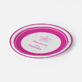 Strijdvis roze witboek bord (Gekanteld)