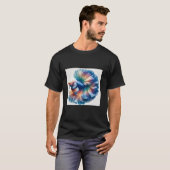 Strijdvis T-shirt (Voorkant volledig)