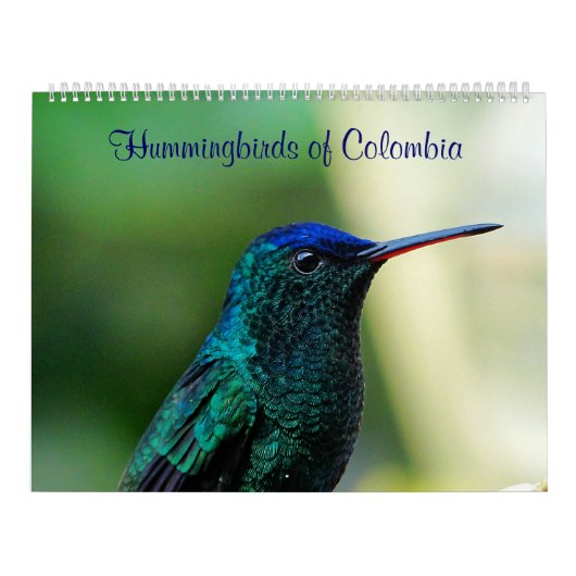 Strijdvogels in Colombia Kalender (Hoes)