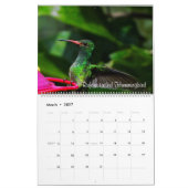 Strijdvogels in Colombia Kalender (Mar 2027)