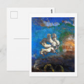 Strijdwagen van Apollo, Redon Briefkaart (Voorkant / Achterkant)