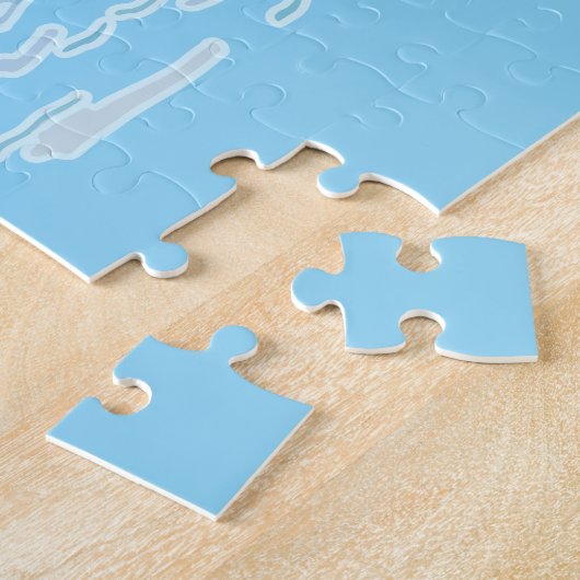 strijdwalvis legpuzzel (Zijkant)
