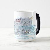 strijdwalvis magische mok (Voorkant rechts)