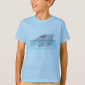 strijdwalvis t-shirt (Voorkant)