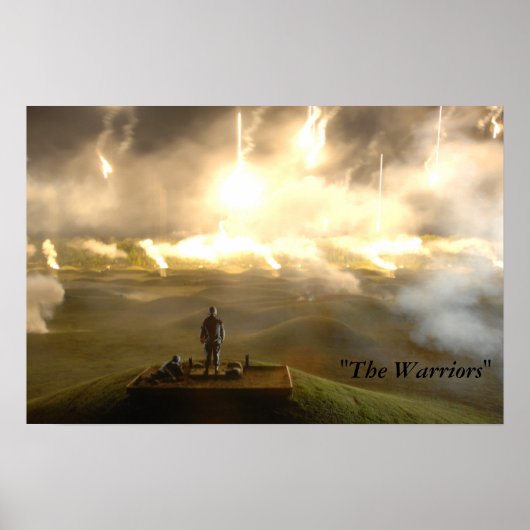 Strijdwedstrijd leger poster (Voorkant)