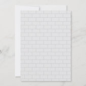 Strijk de Bar, de stijl van de Farmhouse Kaart (Achterkant)