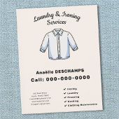 Strijk- en Wasdiensten Flyer