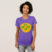 Strijke T-shirt van vrouw SPORT GOLF (Voorkant volledig)