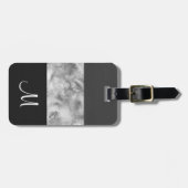 Strijken met houtskool bagagelabel (Voorkant horizontaal)