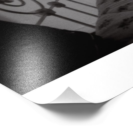 Strijken voegt kleur toe aan een kamer foto afdruk (Hoek)