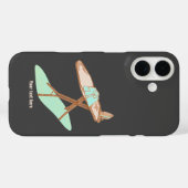 Strijkijzer en strijkplank huishoudelijke taken Case-Mate iPhone case (Achterkant (horizontaal))