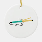 Strijkijzer Keramisch Ornament (Voorkant)