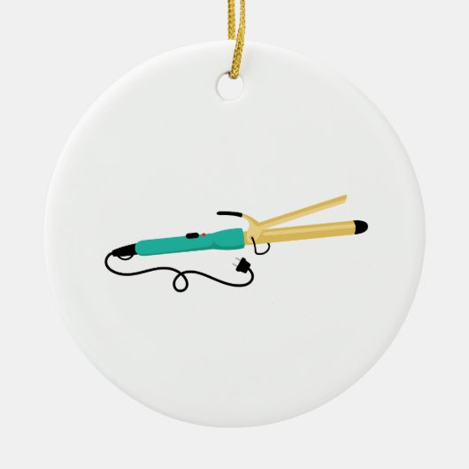 Strijkijzer Keramisch Ornament (Voorkant)