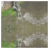 Strijkkende waterval Bubbling Water Fabric Stof (Close Up)