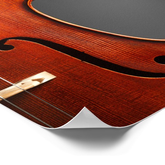 Strijkkwartet vioolrecital poster (Hoek)