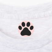 Strijklabels voor pootkussens labels (Aangebracht)