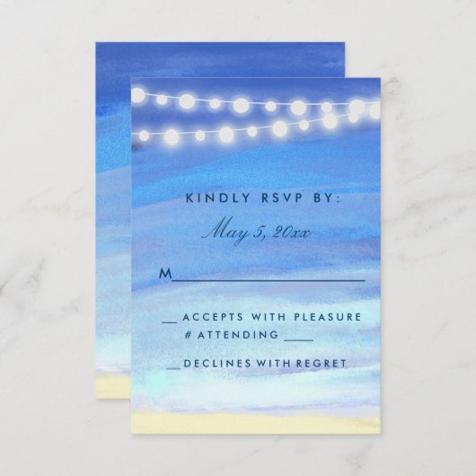 Strijklichten op het water RSVP (Voorkant / Achterkant)