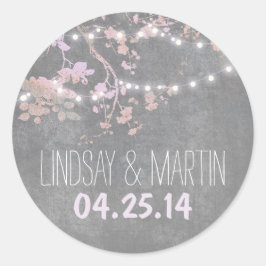 Strijklichten schattig en fancy bruiloft stickers