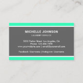 Strijkmachine Strijkijzer Strijkservice Visitekaartje (Achterkant)