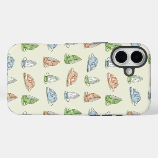 Strijkpatroon Case-Mate iPhone Case (Achterkant (horizontaal))