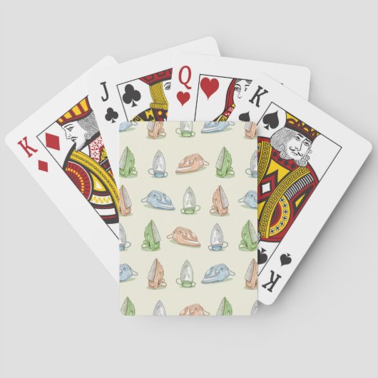 Strijkpatroon Pokerkaarten (Achterkant)