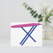 strijkplank briefkaart (Staand voorkant)