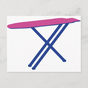 strijkplank briefkaart