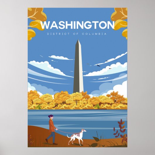 Strijspad Washington DC Poster (Voorkant)
