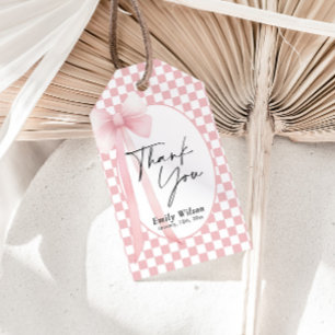 Strik dank je wel  cadeaulabel