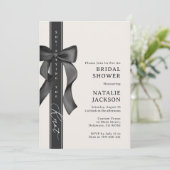 strik Ze bindt het knoop Vrijgezellenfeest Kaart (Staand voorkant)