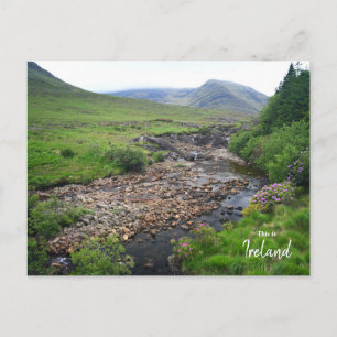 Strikant Iers landschap - Ierland Briefkaart