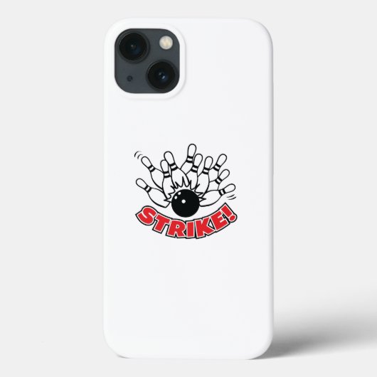 Strike - 10-Pin Bowling Case-Mate iPhone Case (Achterkant)