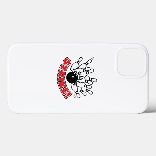 Strike - 10-Pin Bowling Case-Mate iPhone Case (Achterkant (horizontaal))