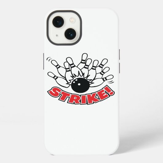 Strike - 10-Pin Bowling iPhone Hoesje (Achterkant)