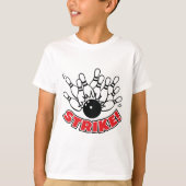 Strike - 10-pins Bowling T-shirt (Voorkant)
