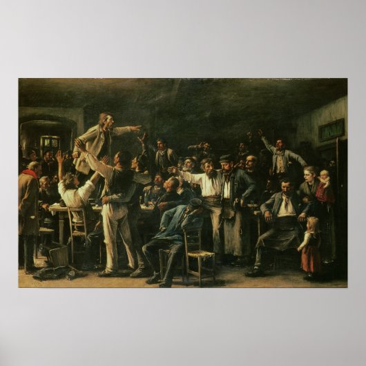 Strike, 1895 poster (Voorkant)