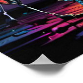 Strike A Beat Drum Set Poster (Hoek)